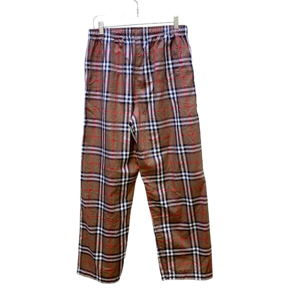 Men's Burberry Loungewear Plaid Pull On Pants M - Picture 7 of 9